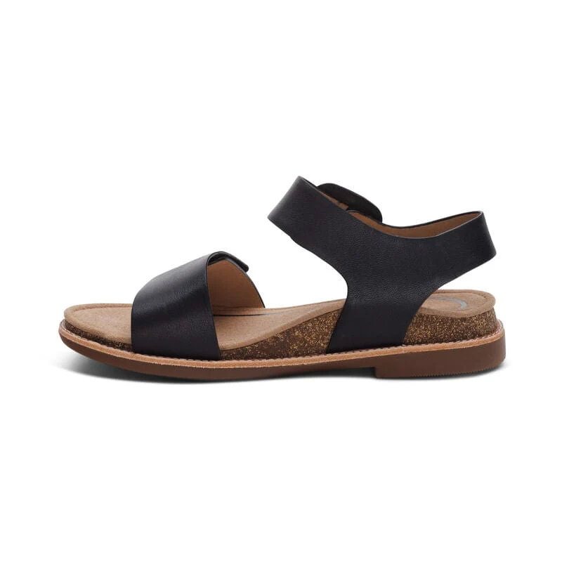 Aetrex Women's Claire Sandals- Black - Image 4