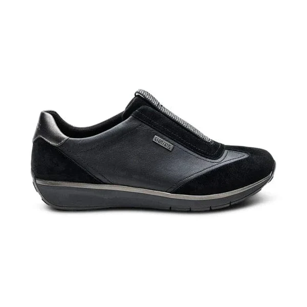 Aetrex Women's Megan Slip On Sneakers- Black - Image 2