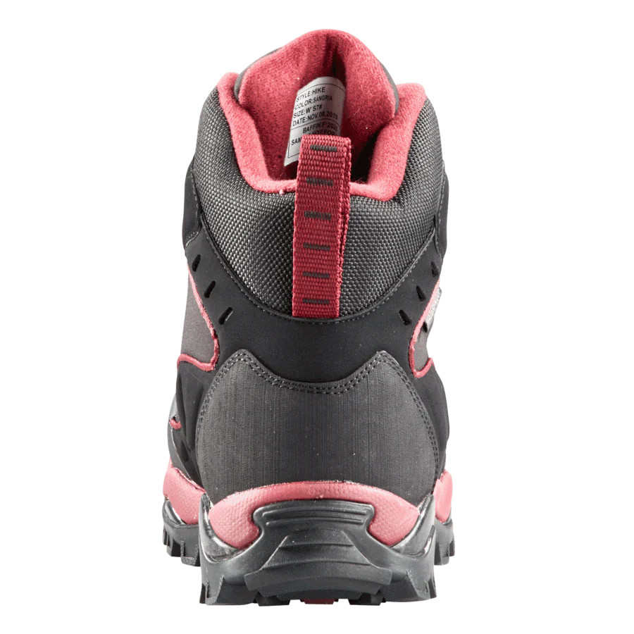 Baffin Women's Hike Winter Boots- Black/ Sangria - Image 3