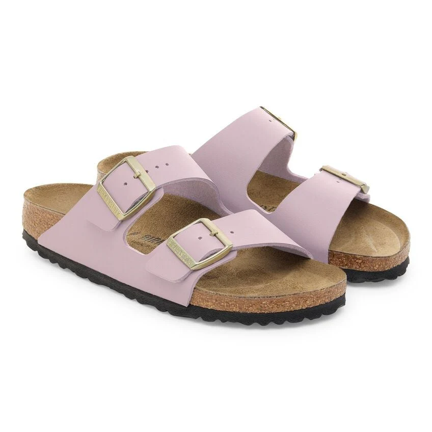 Birkenstock Arizona Birko-Flor Sandals- Faded Purple - Image 4