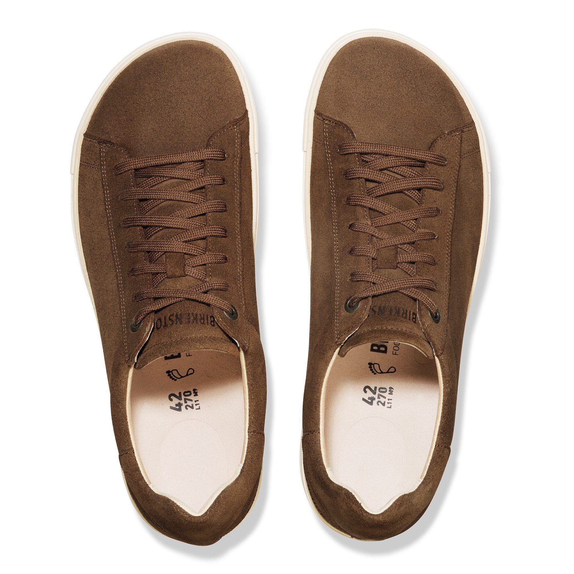 Birkenstock Bend Low Shoes- Dark Tea Suede - Image 2