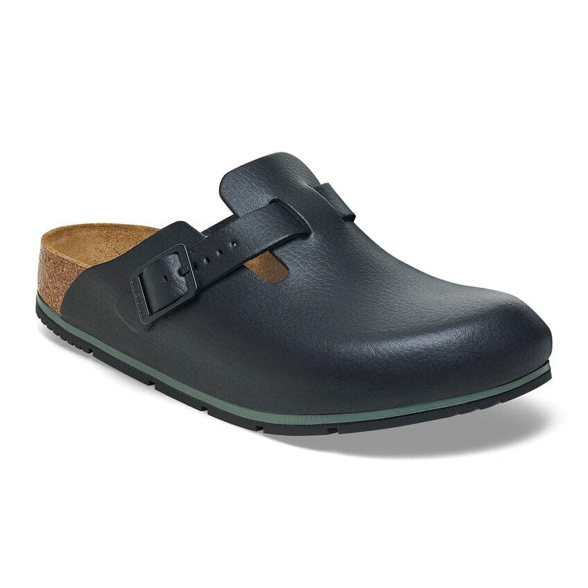 Birkenstock Boston Pro Clogs- Black Leather