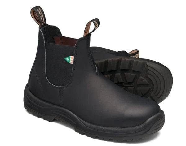 Blundstone #163 Work & Safety Steel Toe Boots - Black - Image 3