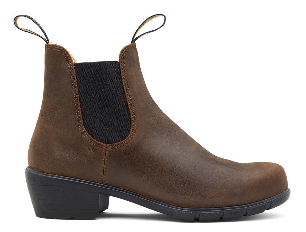 Blundstone #1673 Women’s Series Heel Boots - Antique Brown
