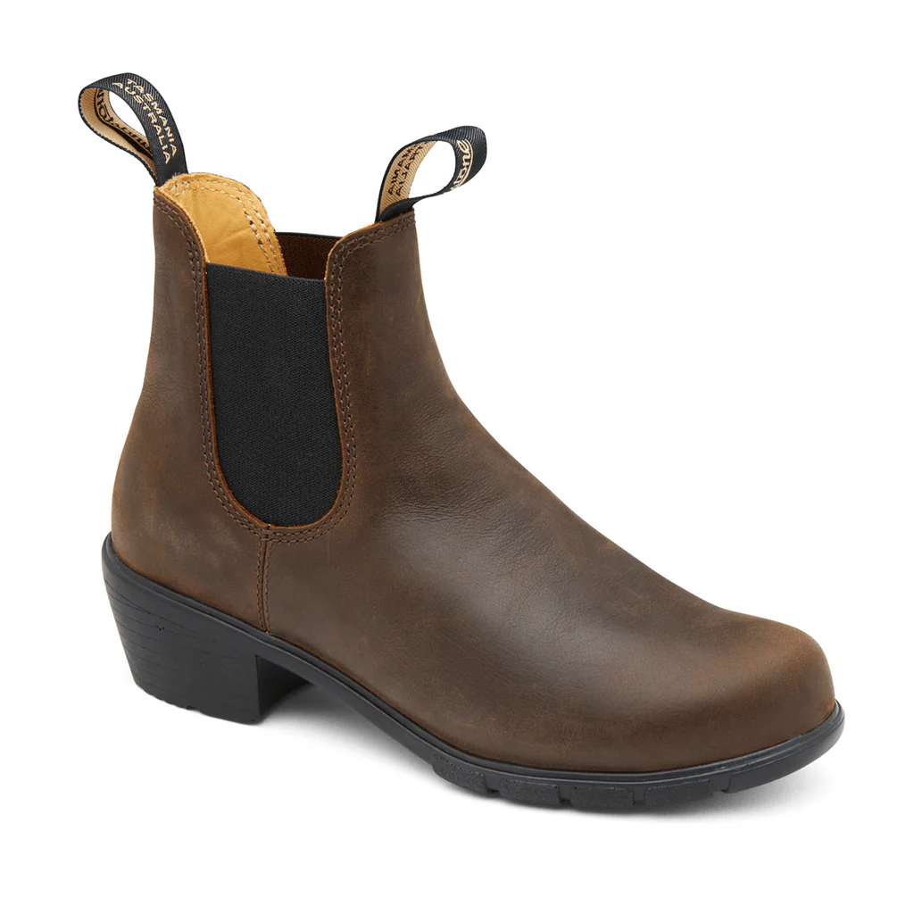 Blundstone #1673 Women’s Series Heel Boots - Antique Brown - Image 2