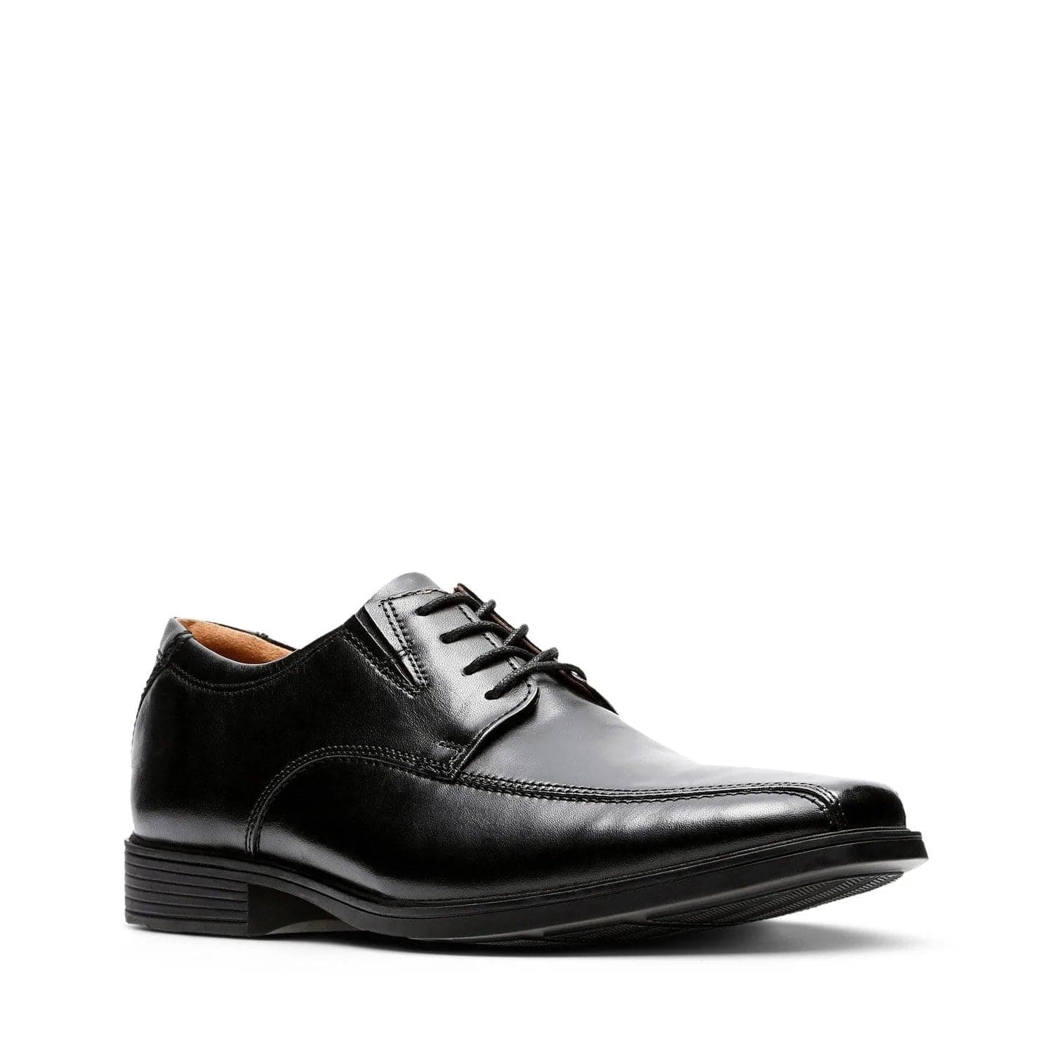 Clarks Men's Tilden Walk Lace Dress Shoes- Black Leather - Image 2