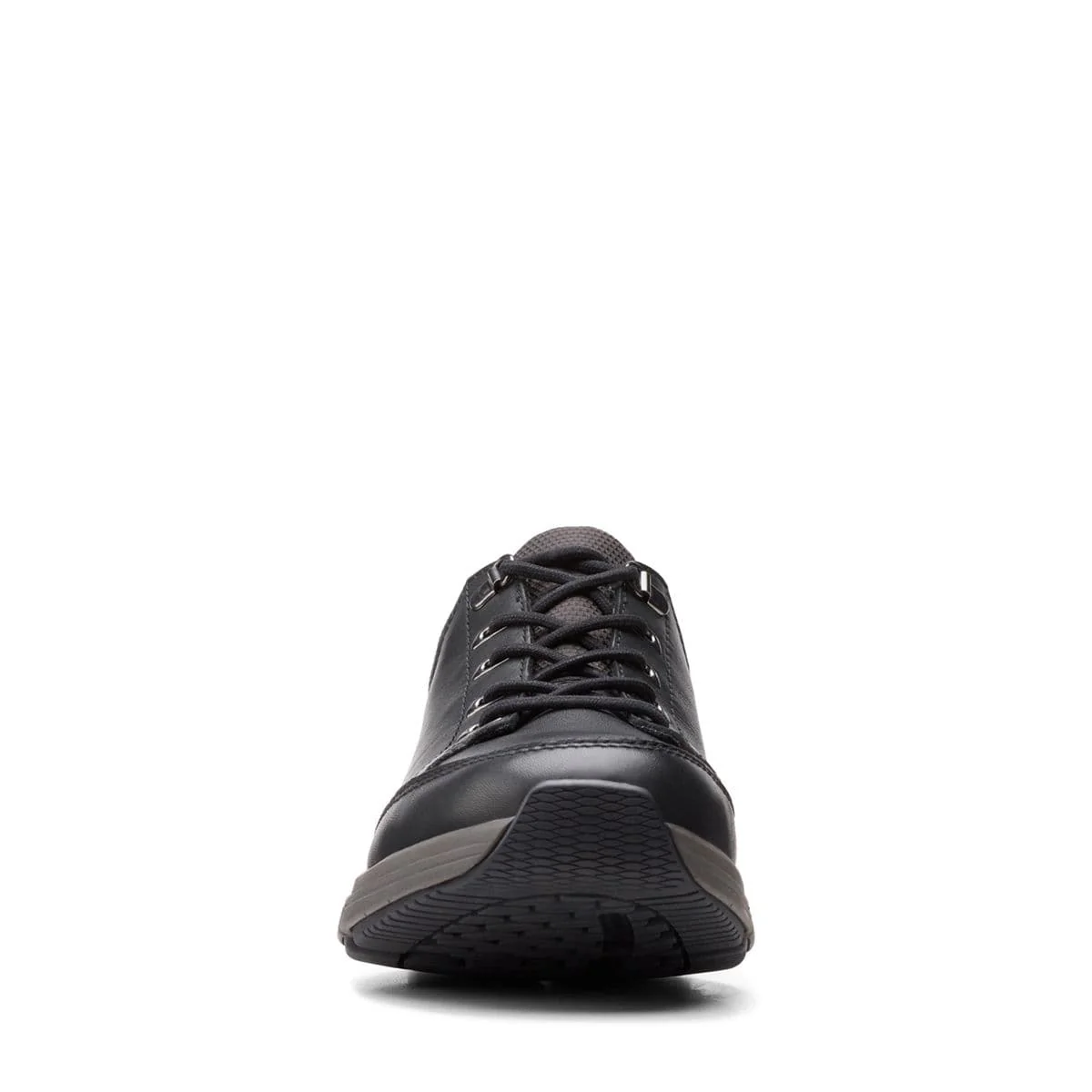 Clarks Men's Wave Vibe 2.0 Sneakers- Black Leather - Image 3