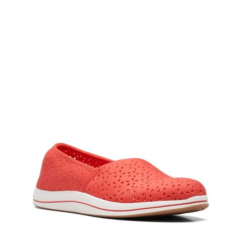 Clarks Women's Breeze Emily Slip Ons- Grenadine - Image 2