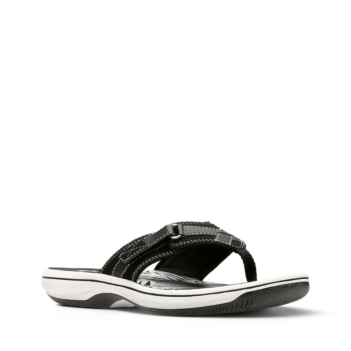 Clarks Women's Breeze Sea Flips- Black - Image 2