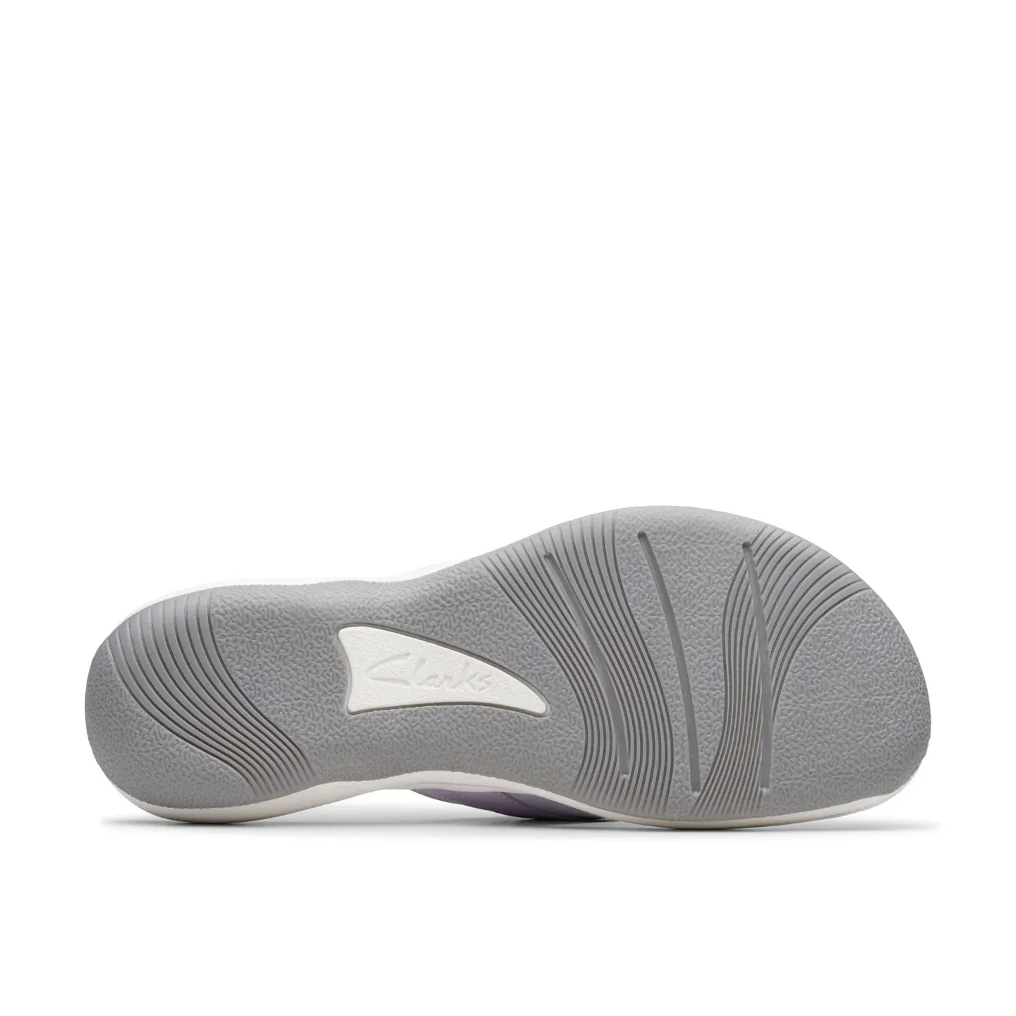 Clarks Women's Breeze Sea Flips- Lavender Nubuck - Image 4