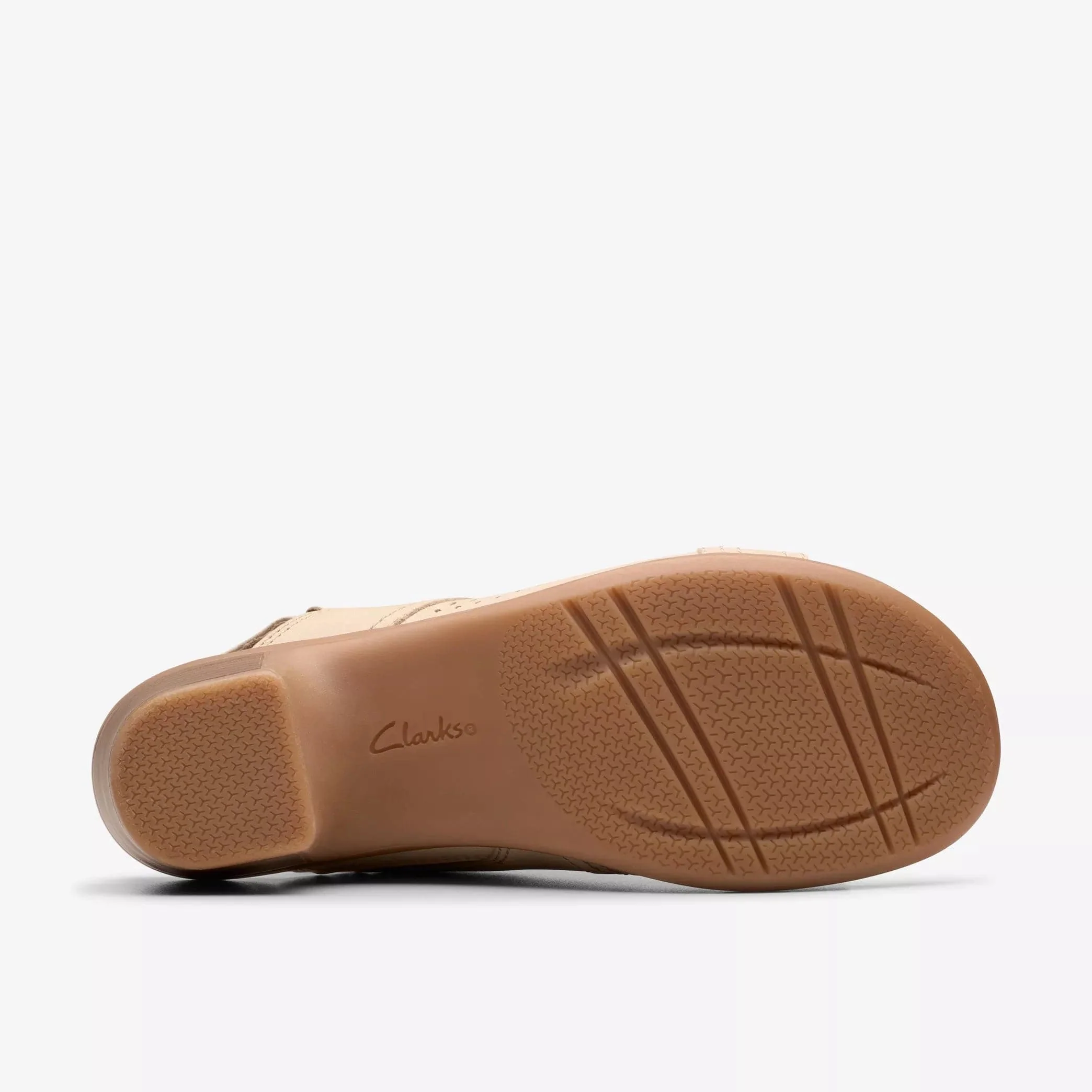 Clarks Women's Emily 2 Mist Heels- Sand Nubuck - Image 3