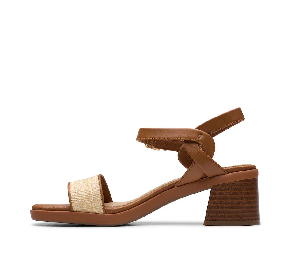 Clarks Women's Jaylan Ray Heels- Natural Interest - Image 3
