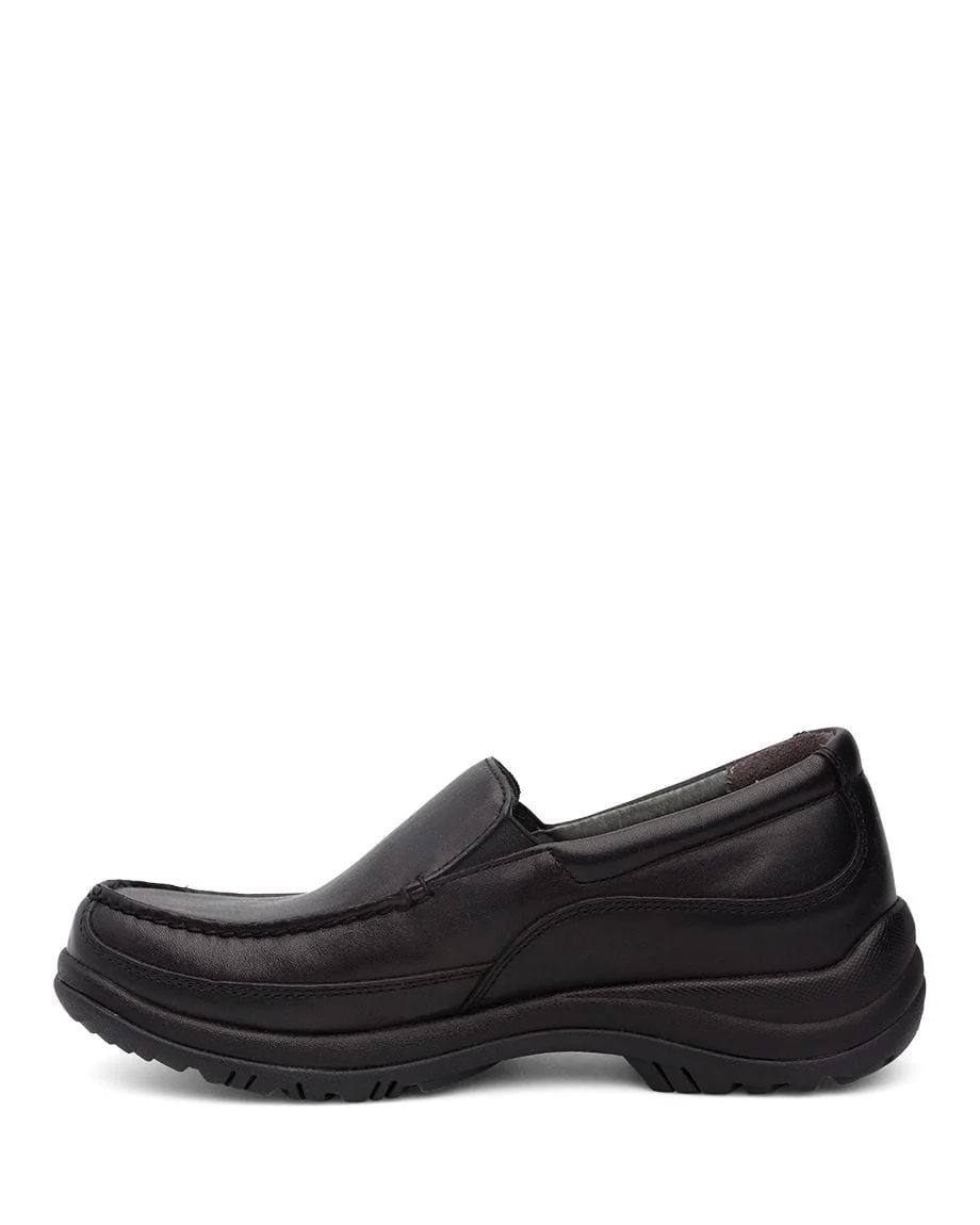 Dansko Men's Wayne Shoes- Black Full Grain - Image 2