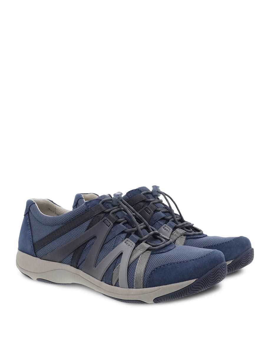 Dansko Women's Henriette Sneakers- Navy Suede - Image 3