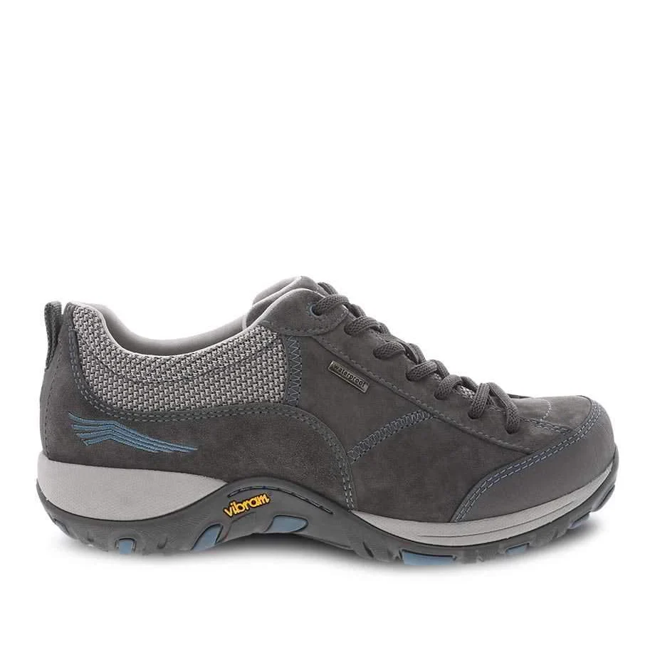 Dansko Women's Paisley Walking Shoes- Grey Suede