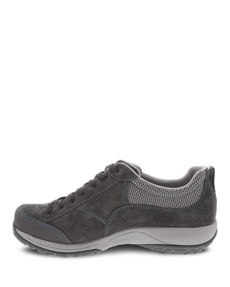 Dansko Women's Paisley Walking Shoes- Grey Suede - Image 2
