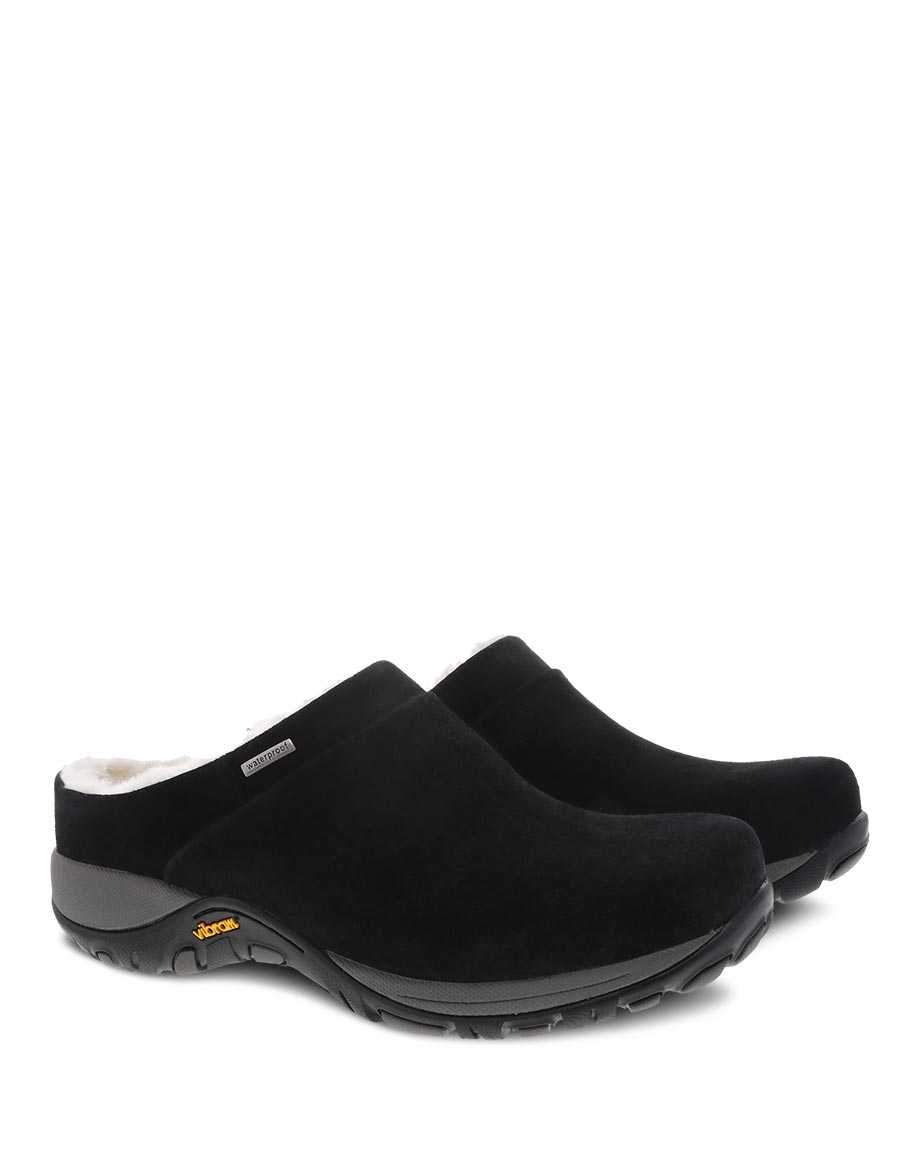 Dansko Women's Parson Slip On Shoes- Black Suede - Image 3