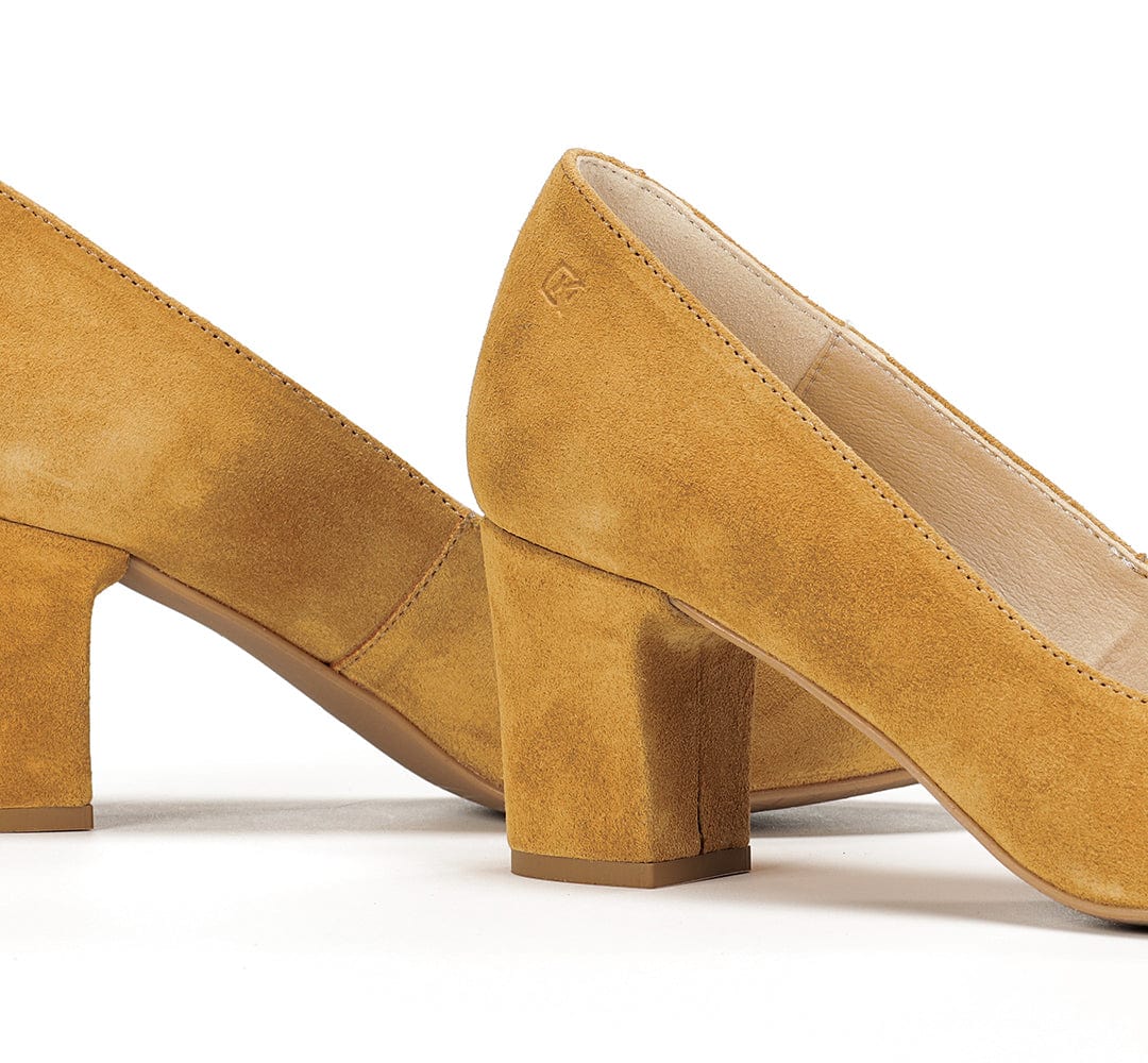 Dorking Women's Teyma Pumps- Calf Camel - Image 7