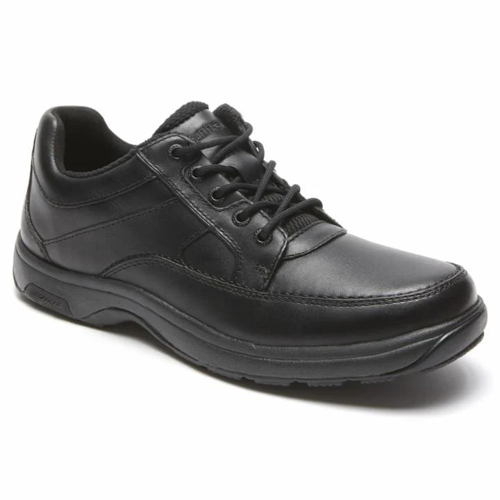 Dunham Men's Midland Waterproof Oxfords- Black - Image 2