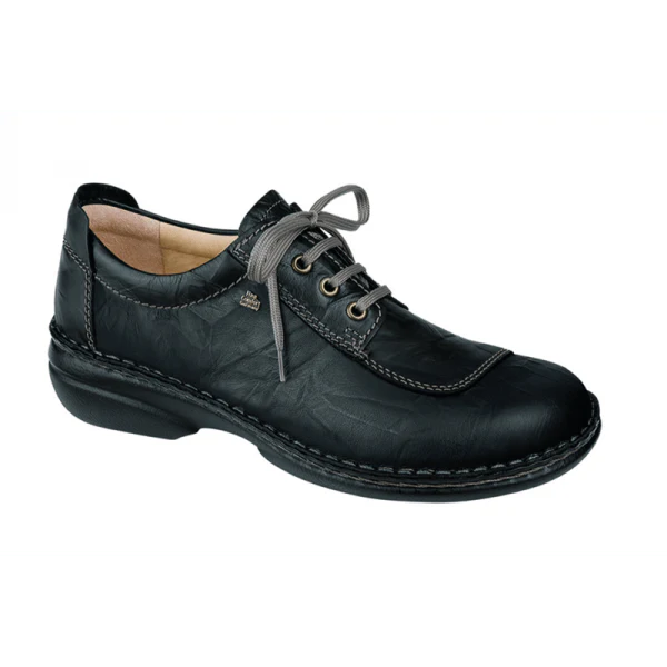 Finn Comfort Women's Lexington Shoes- Plissee Schwarz