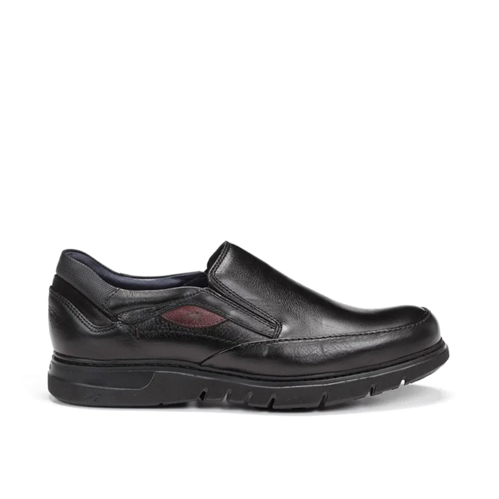 Fluchos Men's Celtic Loafers- Black