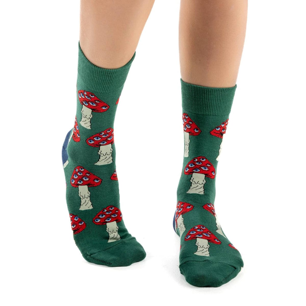 Good Luck Sock Women's Socks- Magic Mushrooms - Image 2