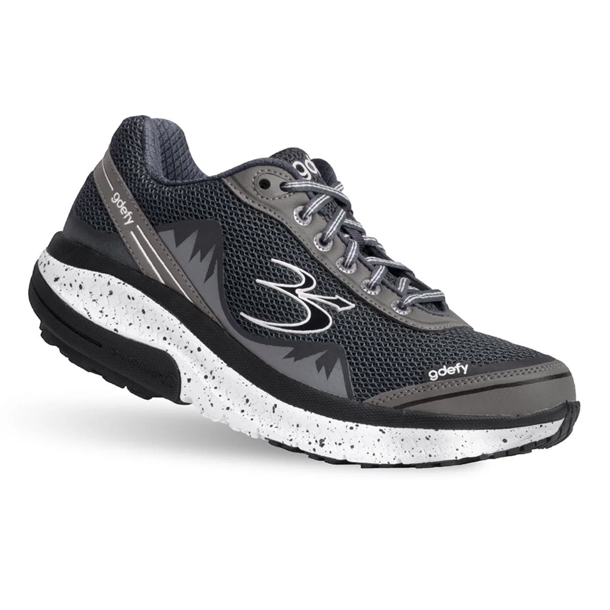 Gravity Defyer Men's Mighty Walk Athletic Shoes- Grey - Image 2