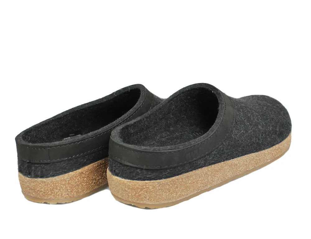 Haflinger Unisex Grizzly Slippers GZL44- Charcoal - Image 5
