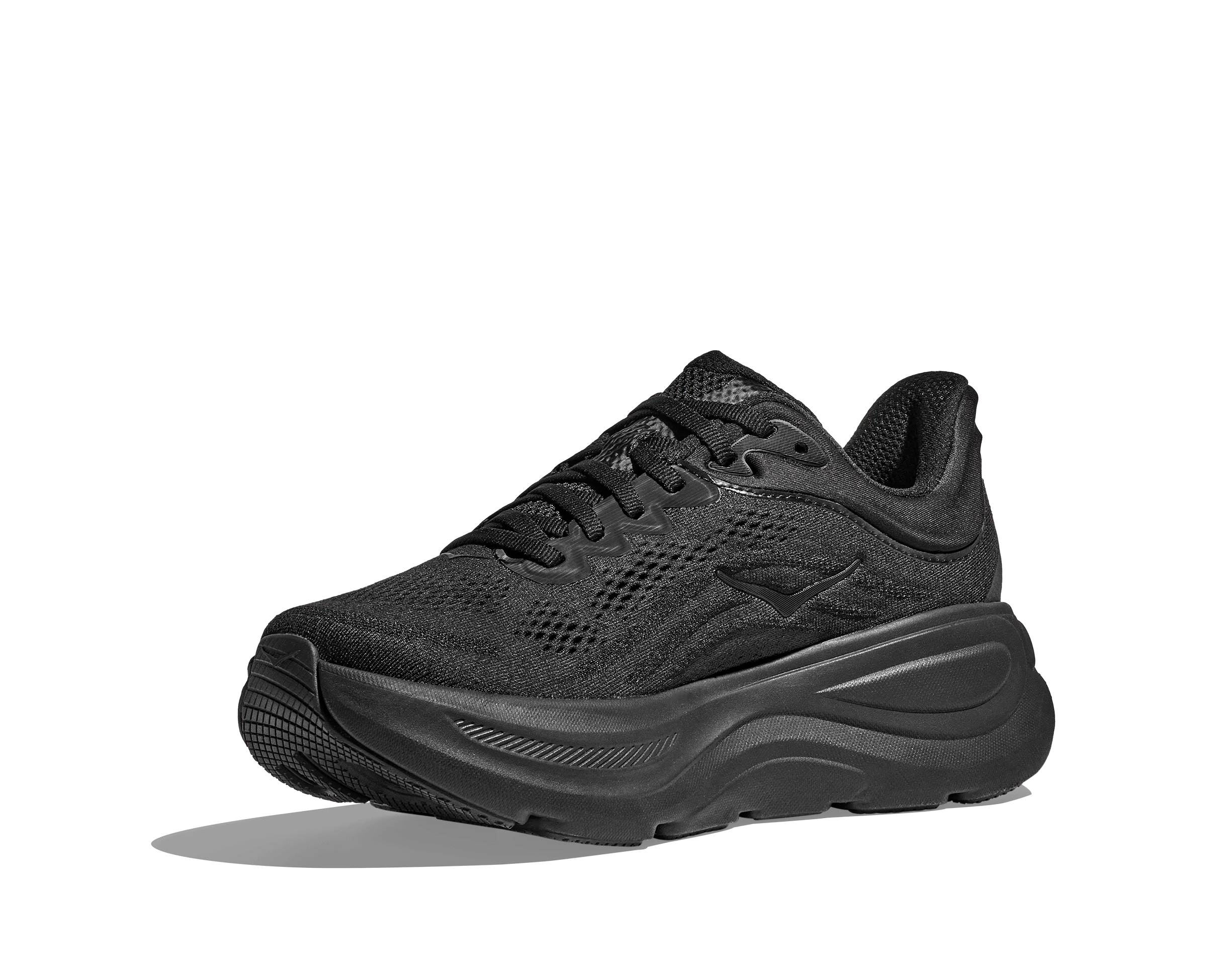 Hoka Men's Bondi 9 Running Shoes- All Black - Image 7