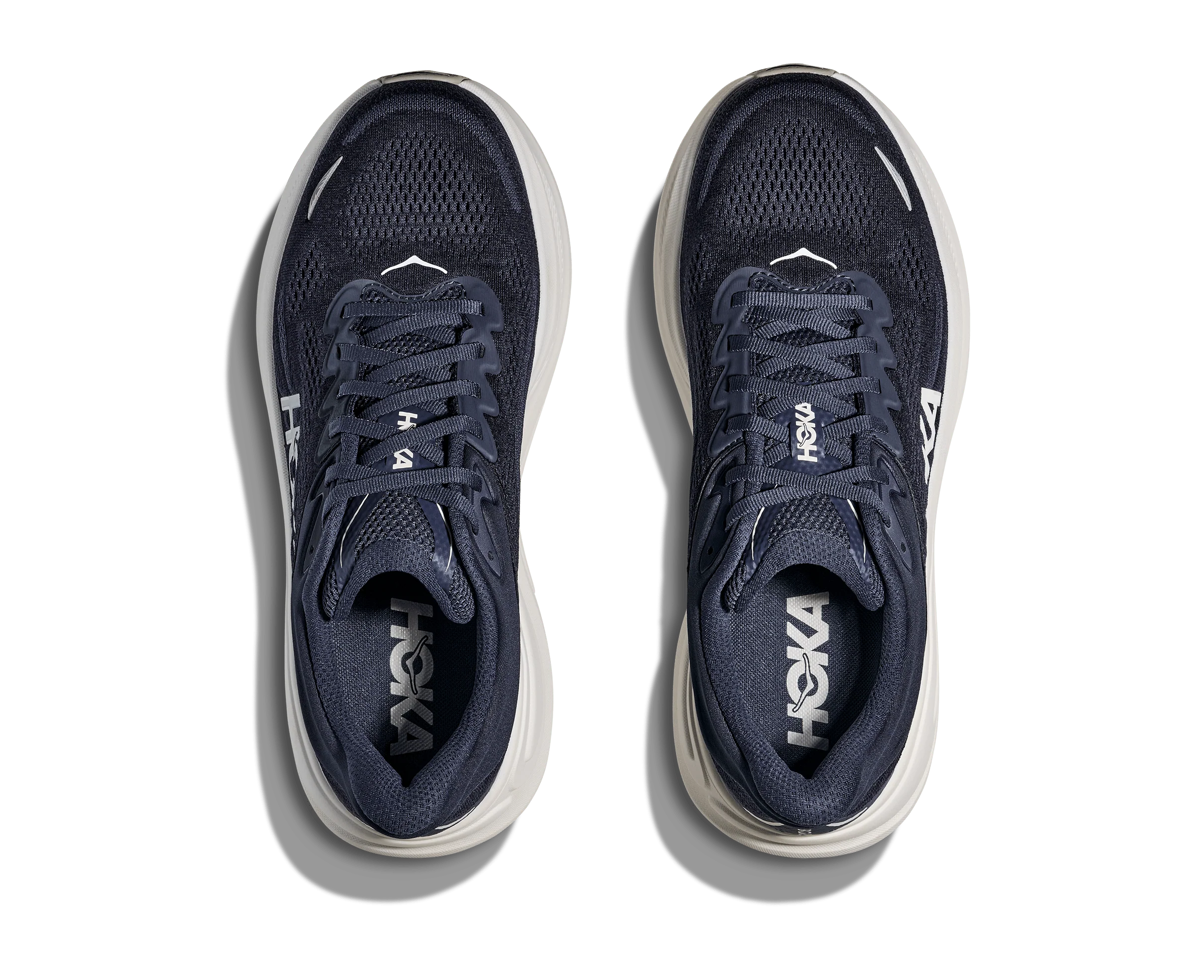 Hoka Men's Bondi 9 Running Shoes- Varsity Navy - Image 2