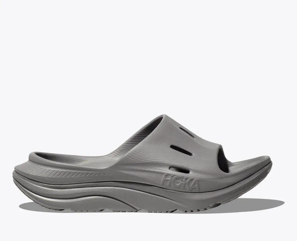 Hoka Unisex Ora Recovery Slides v3- Grey