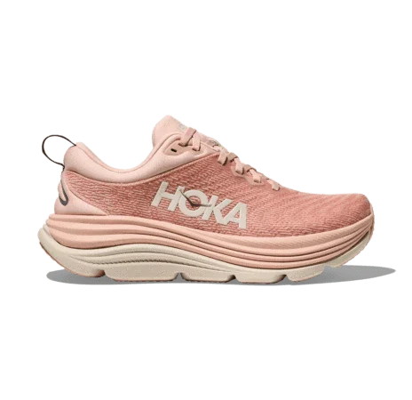 Hoka Women's Gaviota 5 Running Shoes- Rose Latte/ Rose Cream