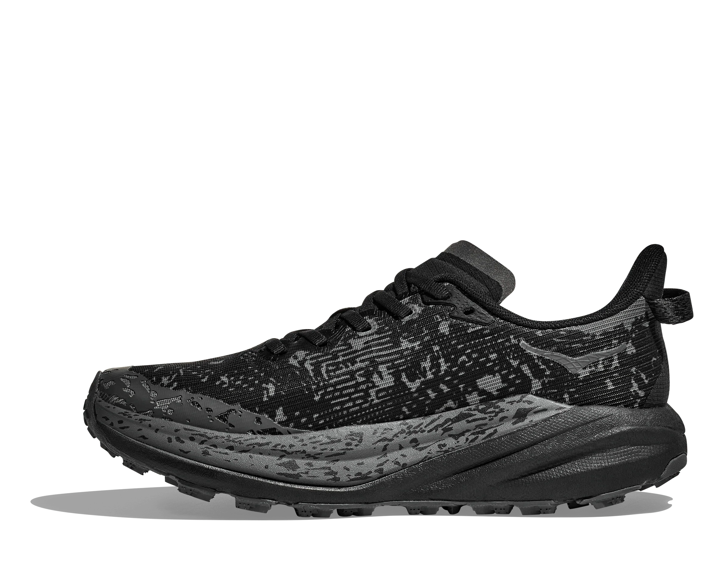 Hoka Women's Speedgoat 6 Gore-Tex® Trail Runners- Black/Outer Orbit - Image 2