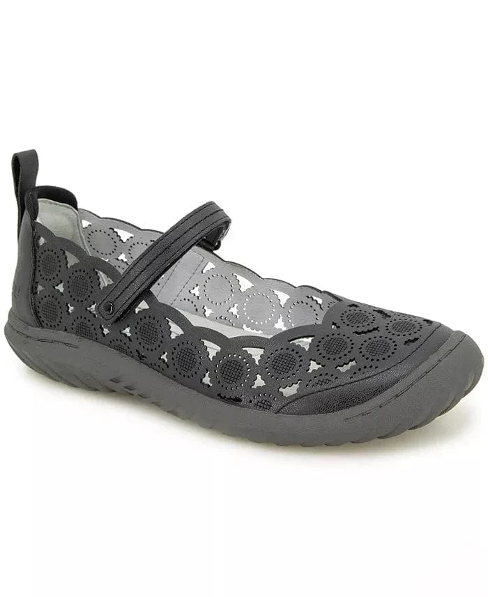 JBU Women's Anne Mary Janes- Black