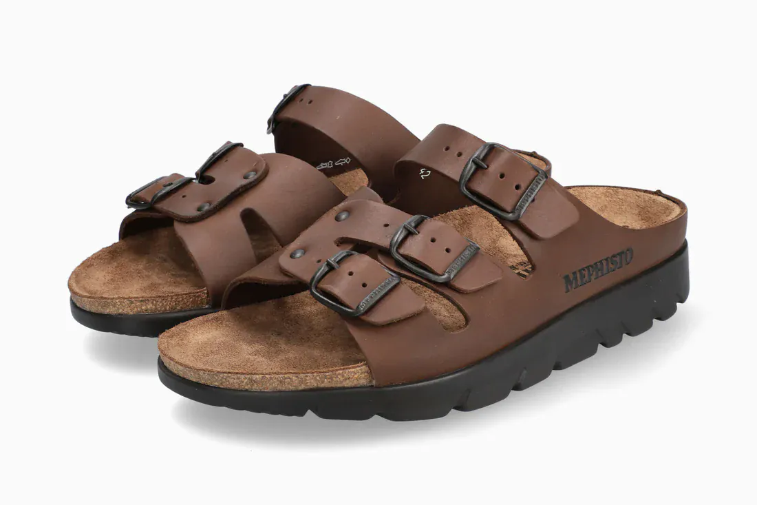 Mephisto Men's Zach Fit Sandals- Dark Brown - Image 2