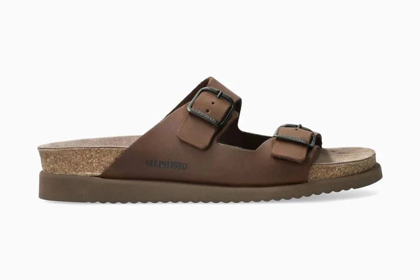 Mephisto Women's Harmony Sandals- Dark Brown