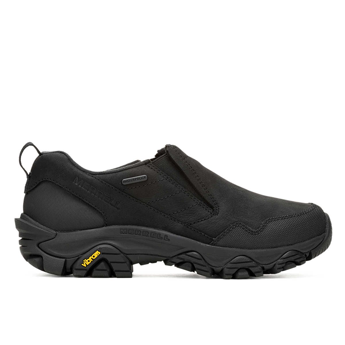 Merrell Women's Coldpack 3 Thermo Moc Waterproof Slip Ons- Black