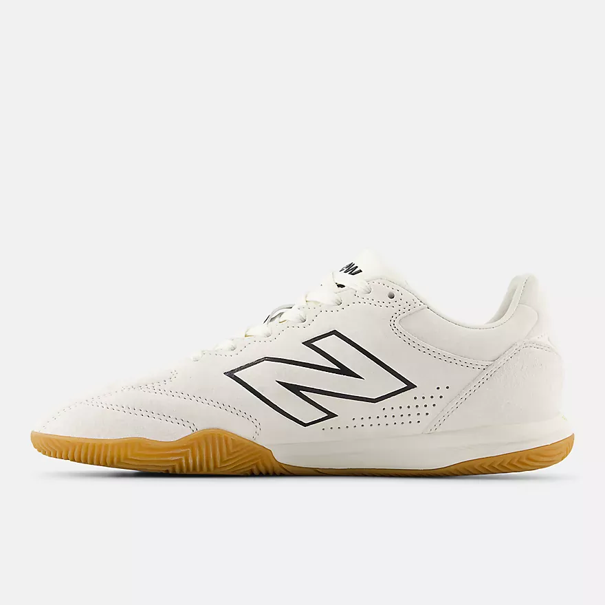 New Balance Unisex 442 Elite IN LS V3 Soccer Shoes- White/ Black - Image 2