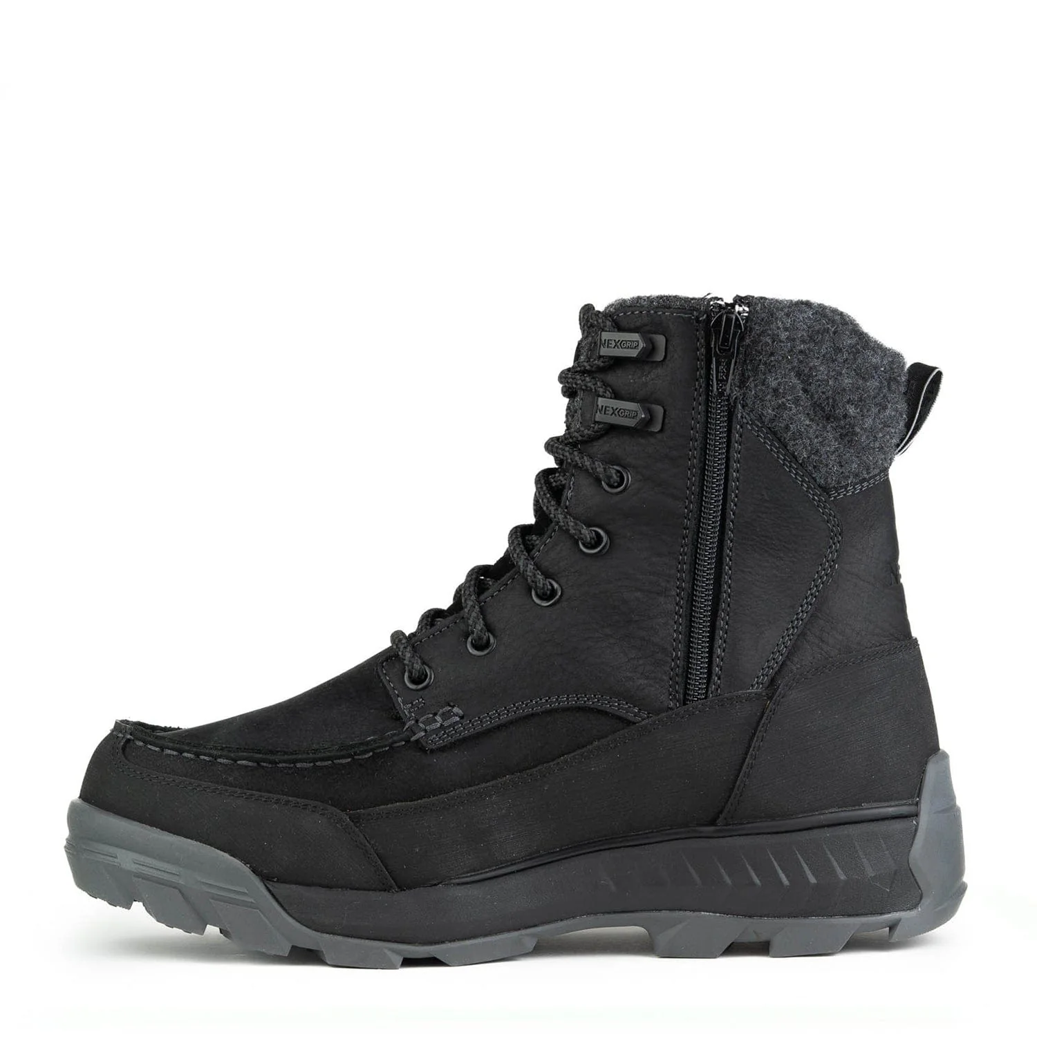 NexGrip Canada Men's Ice Gabe Boots- Black - Image 2