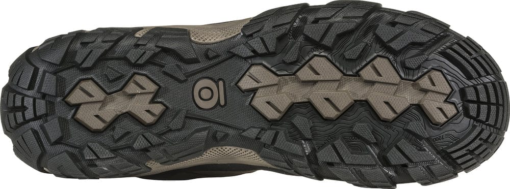 Oboz Men's Sawtooth X Low Waterproof Hiking Shoes- Charcoal - Image 5