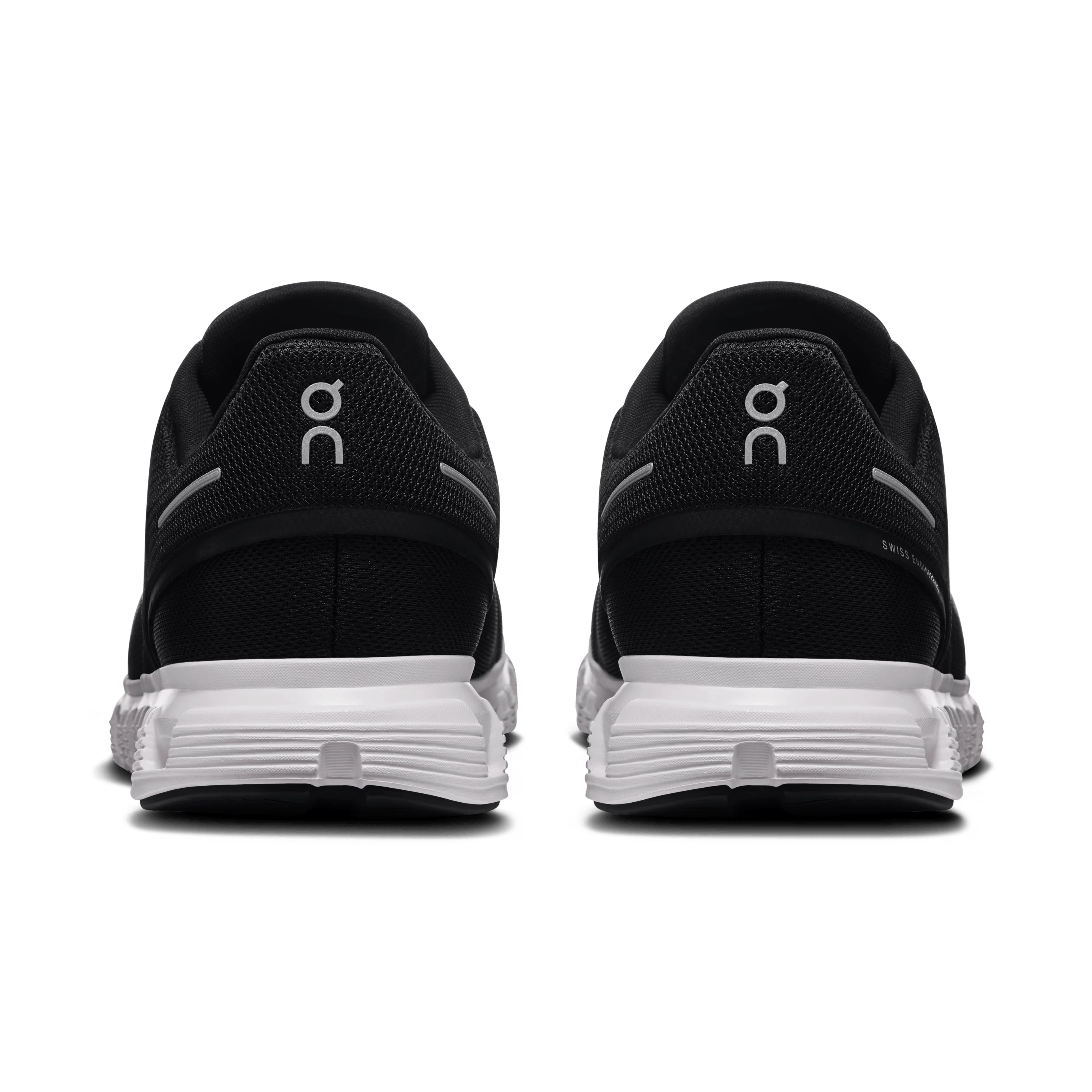 On Cloud Men's Cloud 6 Running Shoes- Black/White - Image 5