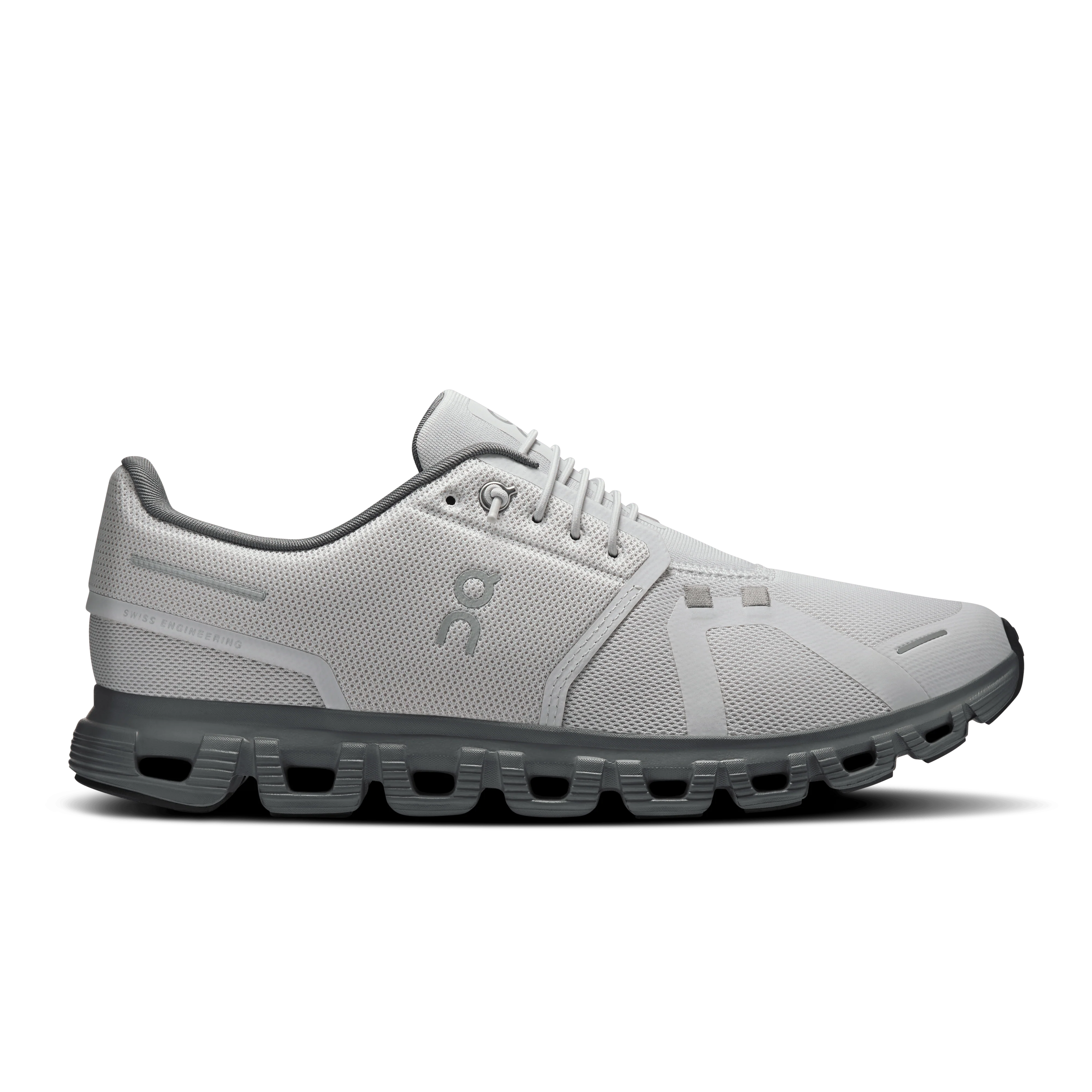 On Cloud Men's Cloud 6 Running Shoes- Wolf/ Rock