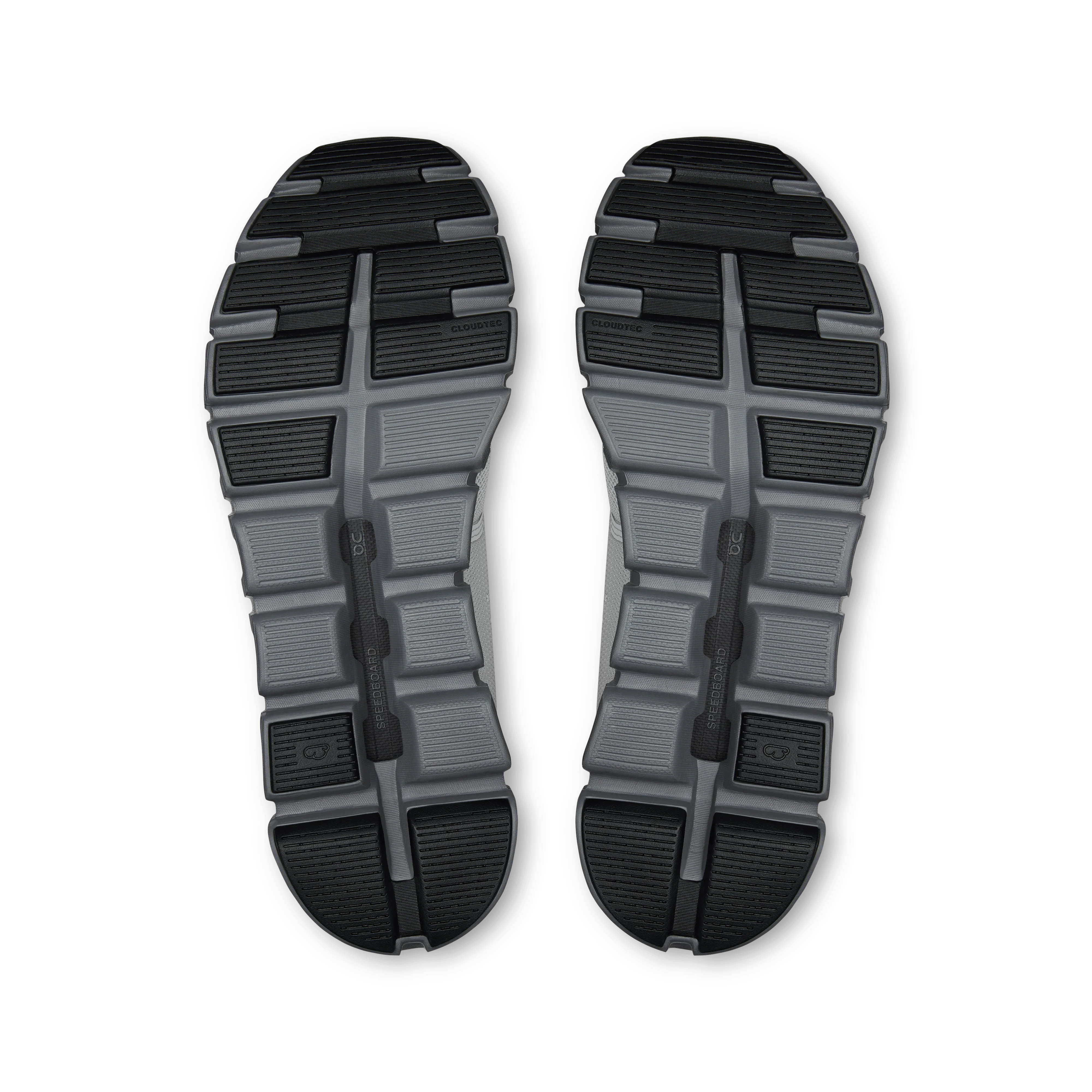 On Cloud Men's Cloud 6 Running Shoes- Wolf/ Rock - Image 5