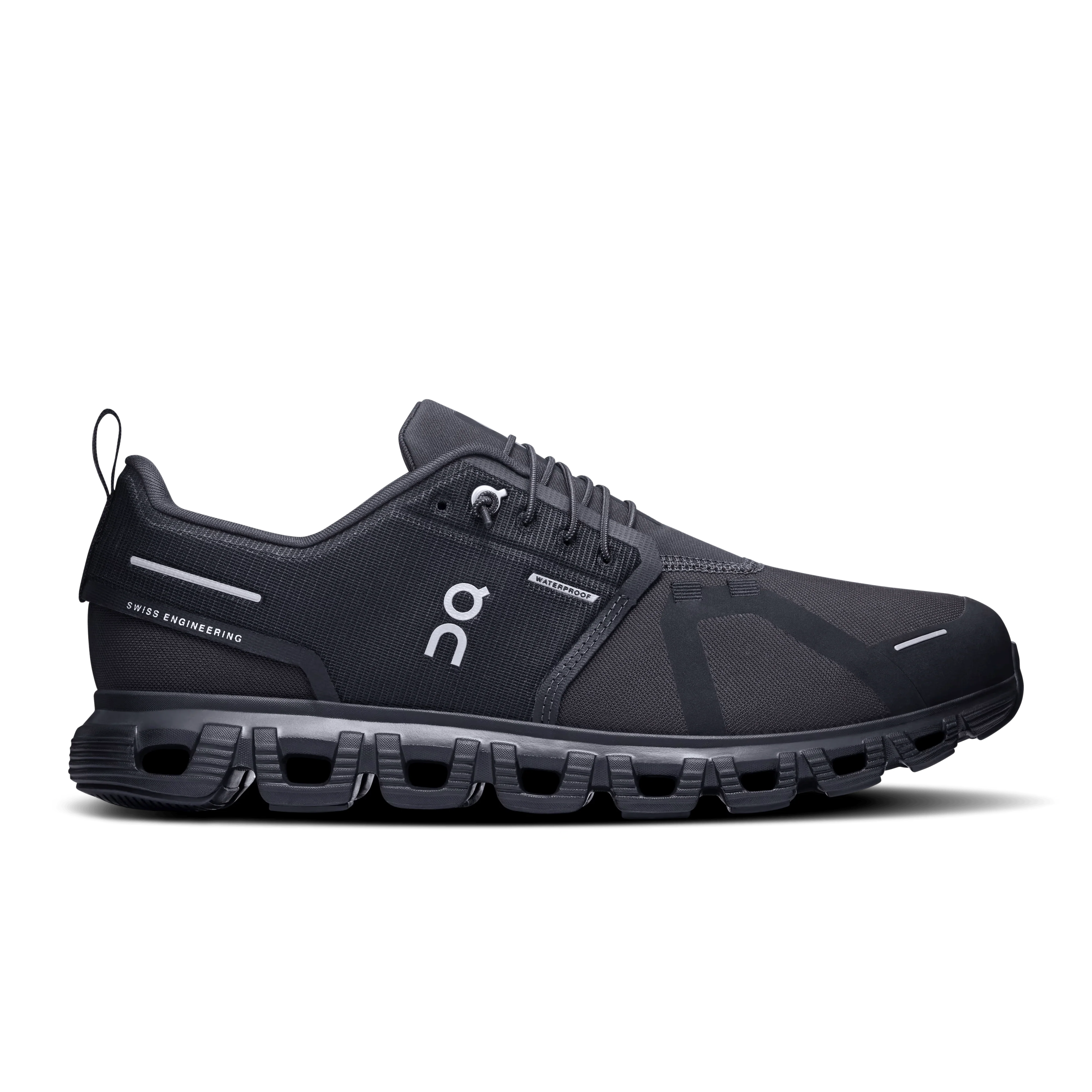 On Cloud Men's Cloud 6 Waterproof Running Shoes- All Black