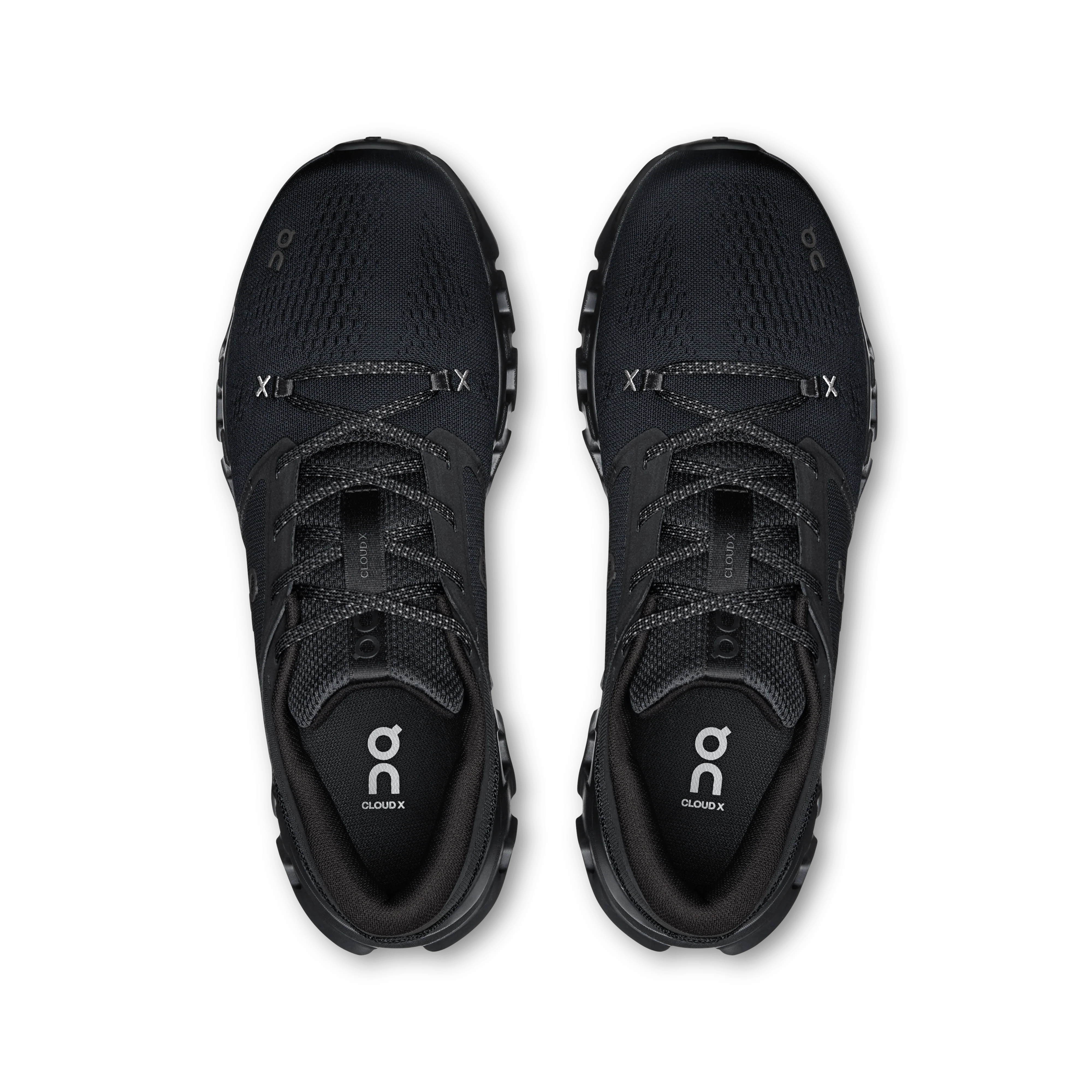 On Cloud Men's Cloud X5 Running Shoes- Black/Black - Image 3