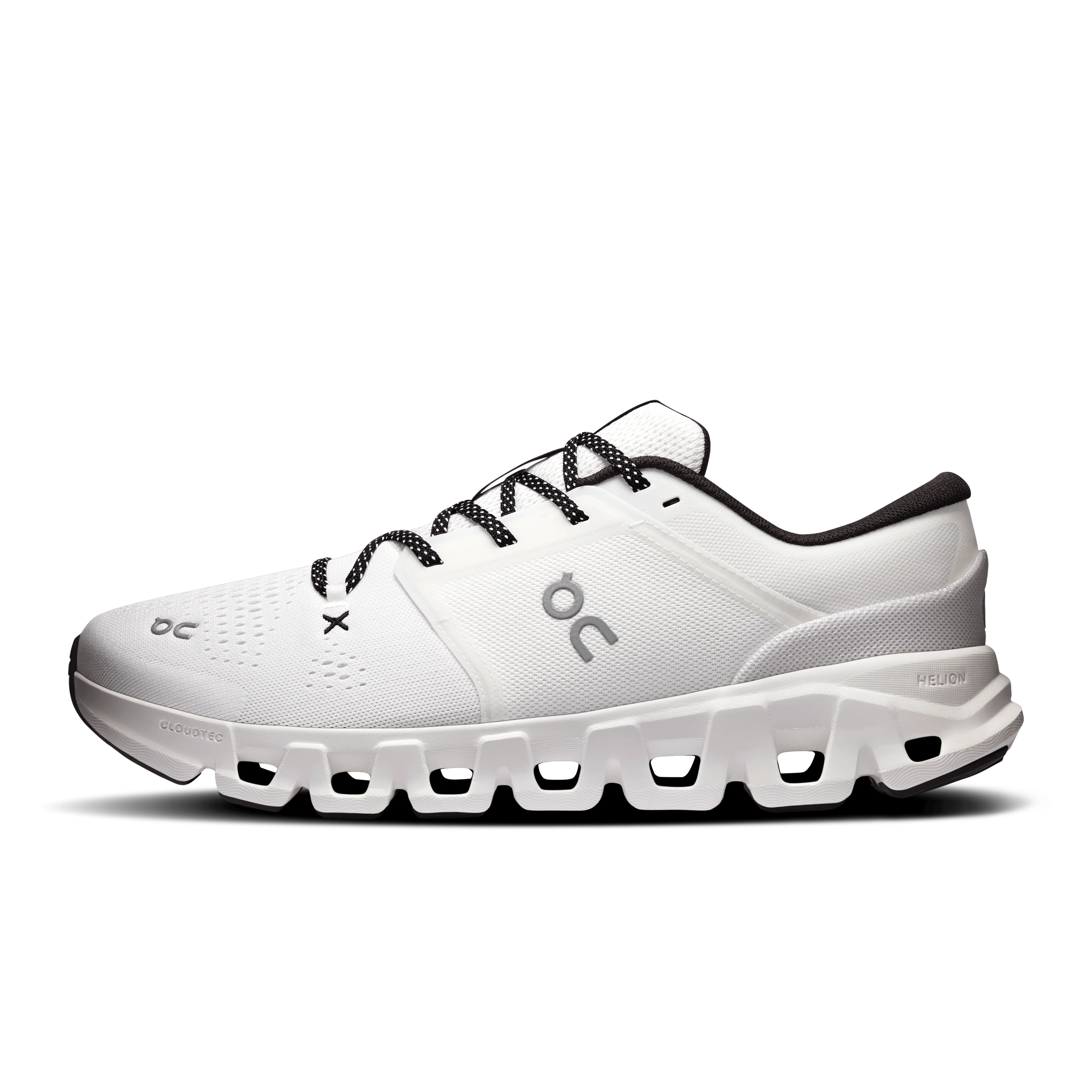 On Cloud Men's Cloud X5 Running Shoes- White/ Black - Image 4