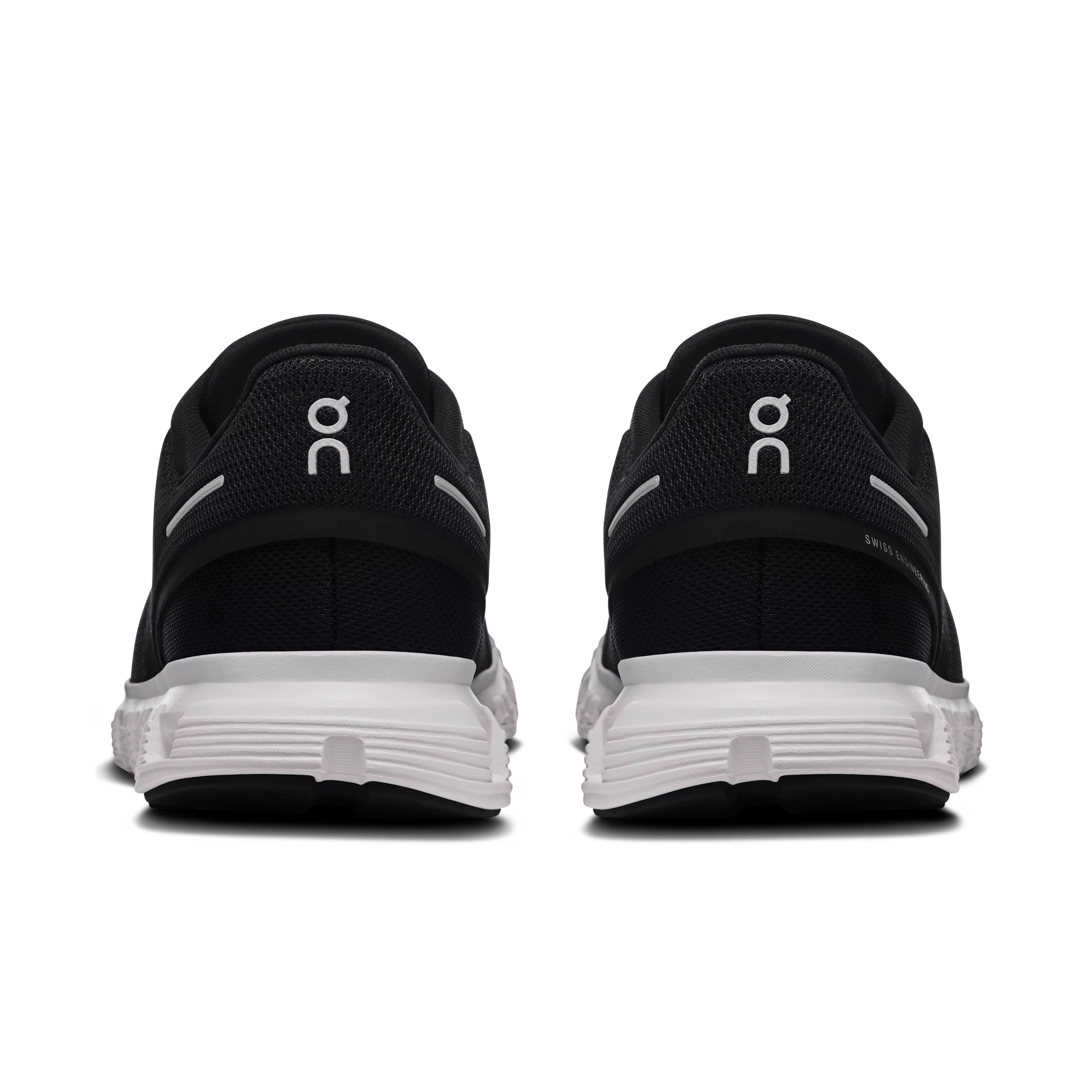 On Cloud Women's Cloud 6 Running Shoes- Black/ White - Image 5