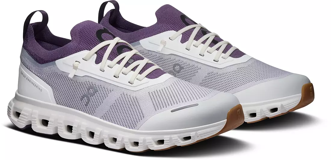 On Cloud Women's Cloud 6 Versa Walking Shoes- Ivory/ Nocturne - Image 2