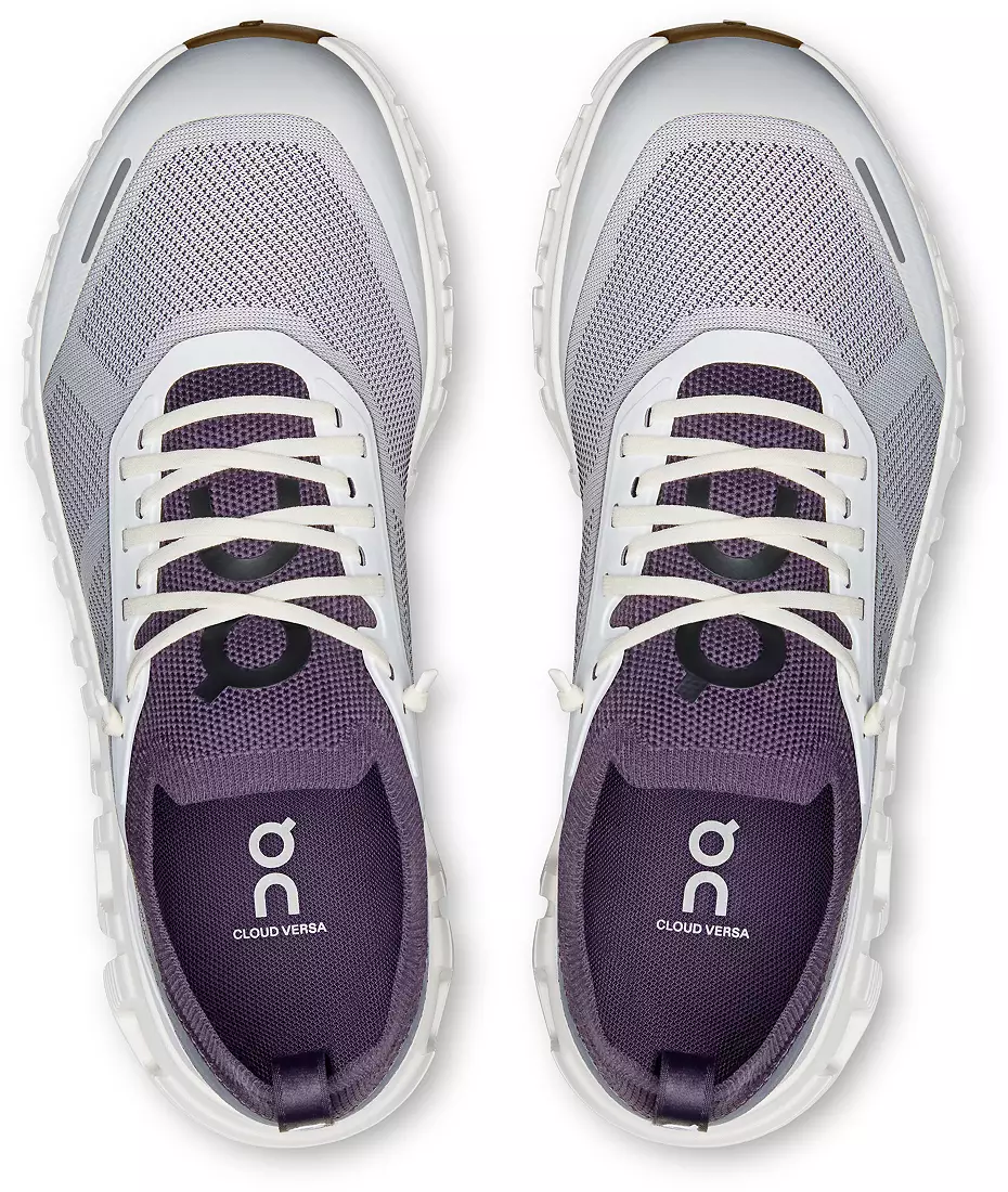 On Cloud Women's Cloud 6 Versa Walking Shoes- Ivory/ Nocturne - Image 4