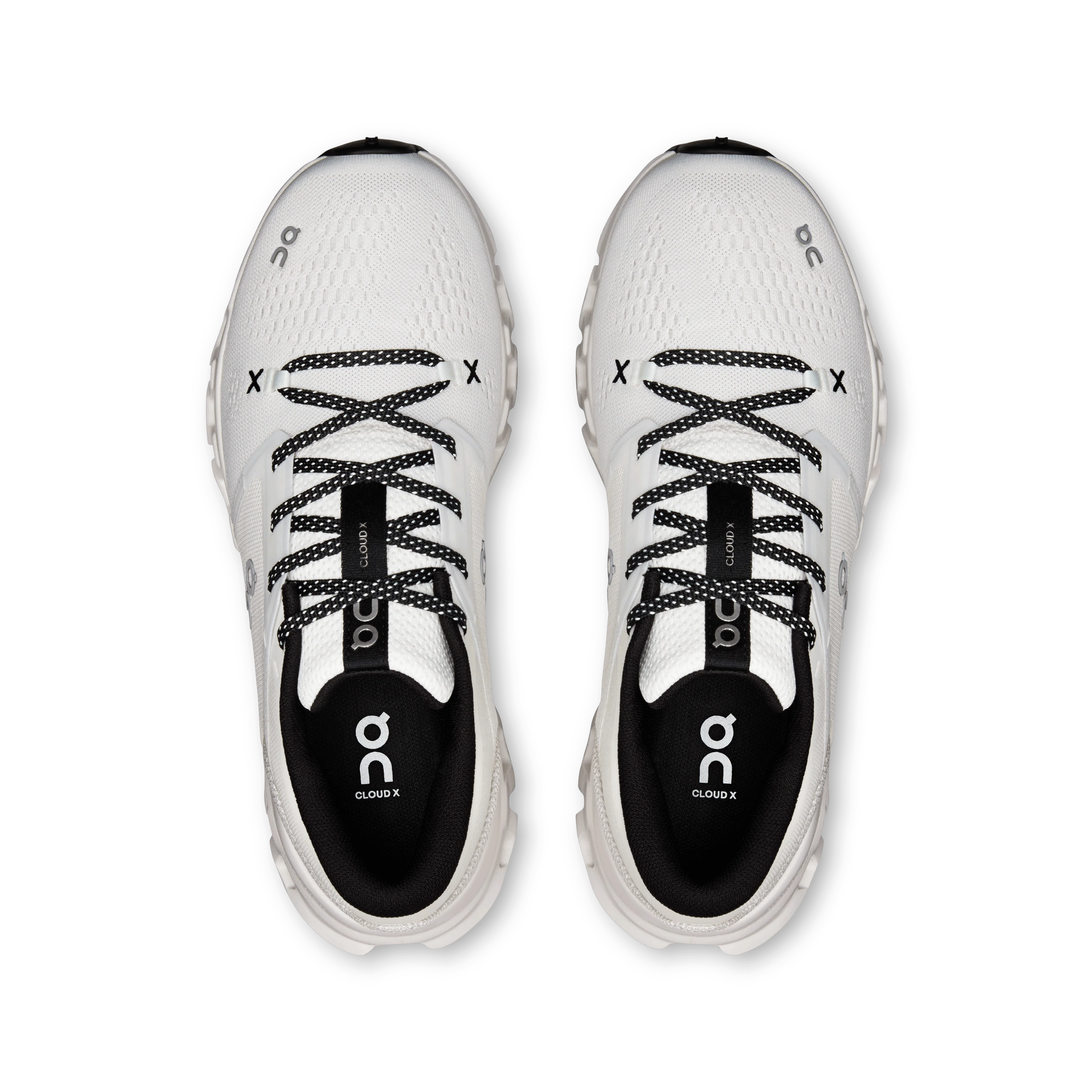 On Cloud Women's Cloud X5 Running Shoes- White/ Black - Image 3